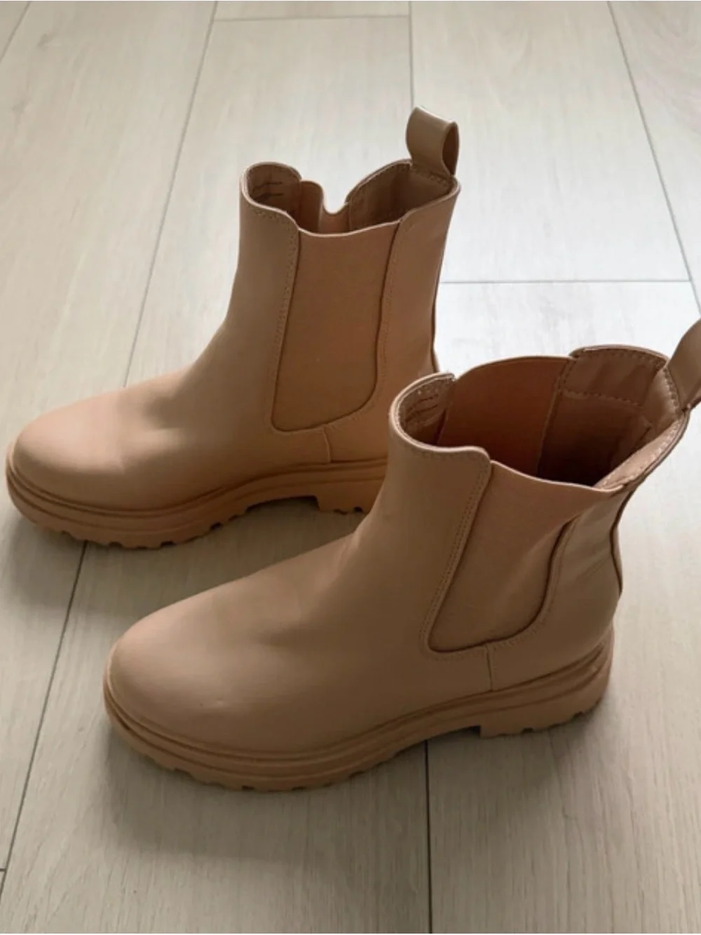 a new day Nude Chelsea Platform Boots - Picture 2 of 9